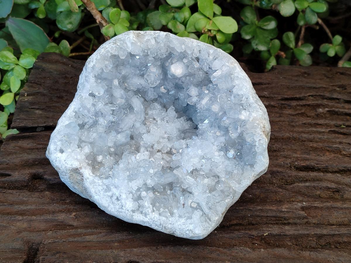 Natural Blue Celestite Geode Specimen x 1 From Sakoany, Madagascar