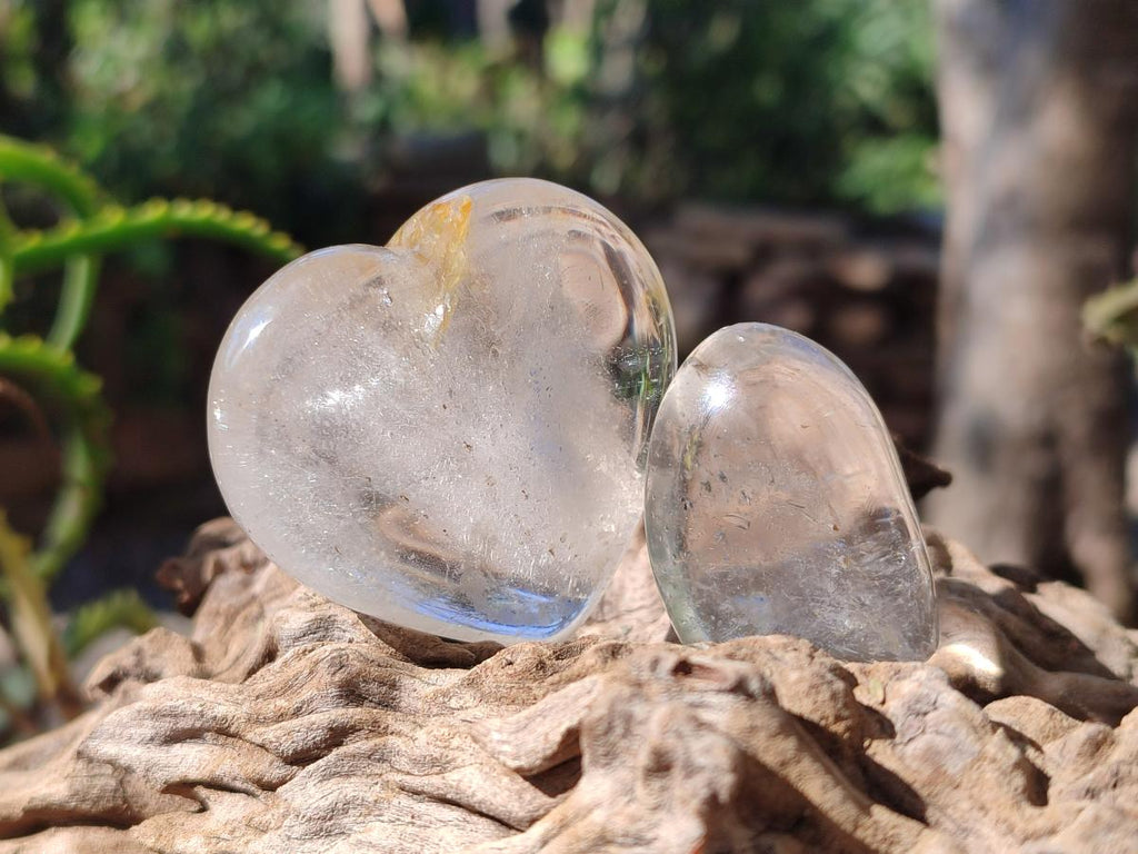 Polished Mix of Clear Quartz Pieces x 24 From Madagascar