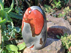 Polished Polychrome Jasper Standing Display Pieces x 3 From NW Coast, Madagascar