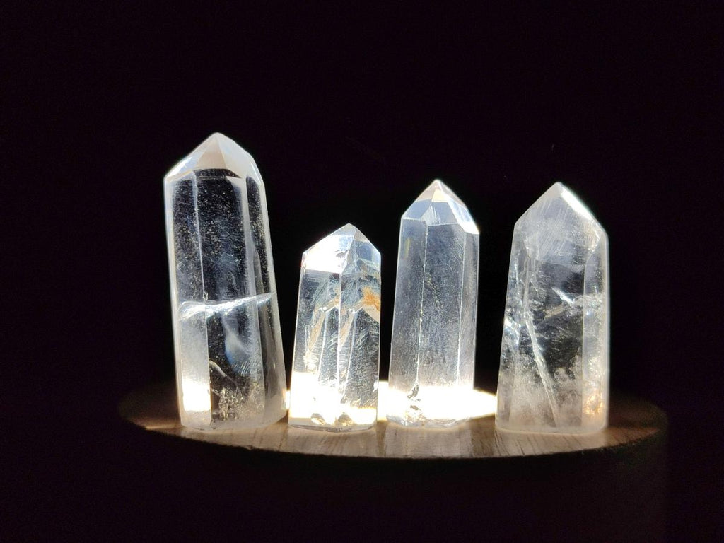 Polished Clear Quartz Pendant Sized Crystals x 35 From Madagascar