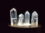 Polished Clear Quartz Pendant Sized Crystals x 35 From Madagascar