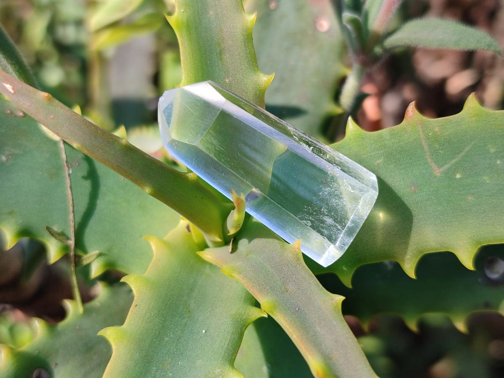 Polished Clear Quartz Pendant Sized Crystals x 35 From Madagascar