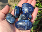 Polished Dumortierite Free Forms x 24 From Madagascar