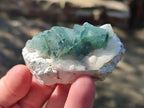 Natural Green Cubic Fluorite Specimens x 35 From Mandrosonoro, Madagascar