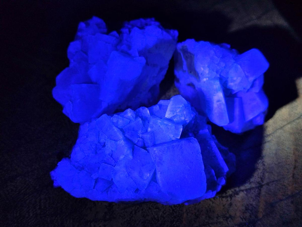 Natural Green Cubic Fluorite Specimens x 35 From Mandrosonoro, Madagascar