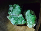 Natural Green Cubic Fluorite Specimens x 35 From Mandrosonoro, Madagascar