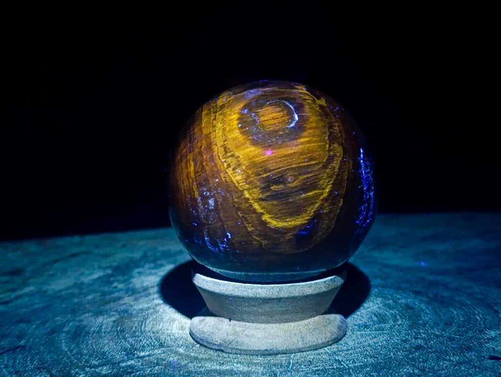 Polished Dadoxylon Petrified Wood Spheres x 3 From Gokwe, Zimbabwe