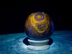 Polished Dadoxylon Petrified Wood Spheres x 3 From Gokwe, Zimbabwe