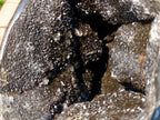 Polished and Natural Large Septerye Sauvage "Dragons Egg" Standing Display Piece x 1 From Mahajanga, Madagascar