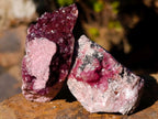 Natural Spherocobaltite Specimens x 12 From Musonoi Mine, Congo