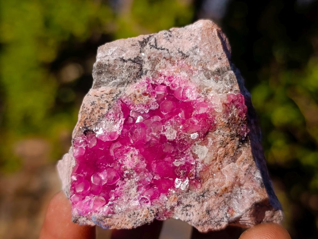 Natural Spherocobaltite Specimens x 12 From Musonoi Mine, Congo