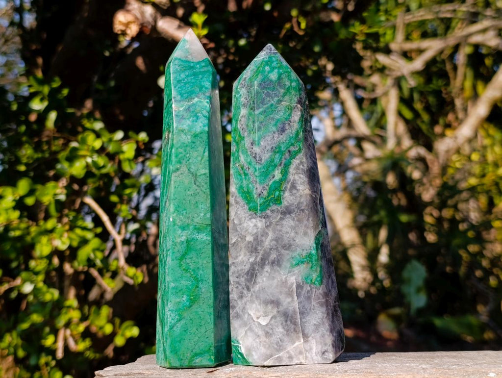 Polished Buddstone Display Crystals x 3 From Swaziland