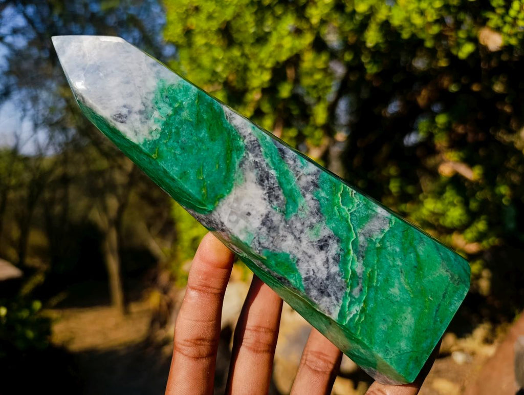 Polished Buddstone Display Crystals x 3 From Swaziland