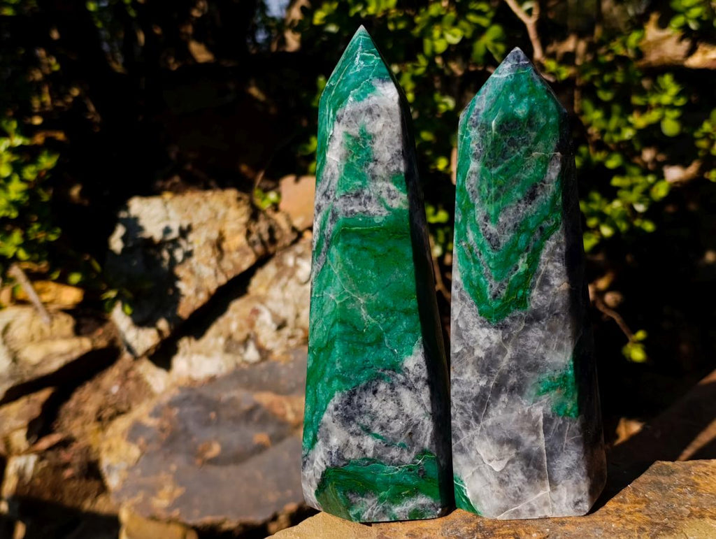 Polished Buddstone Display Crystals x 3 From Swaziland