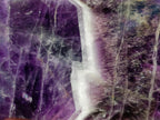 Polished Chevron Amethyst Display Crystals x 2 From Zambia