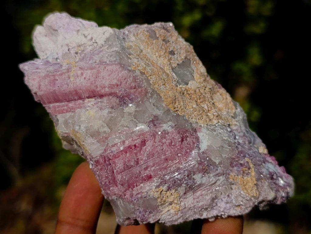 Natural Pink Rubellite Tourmaline Specimens x 12 From Karibib, Namibia