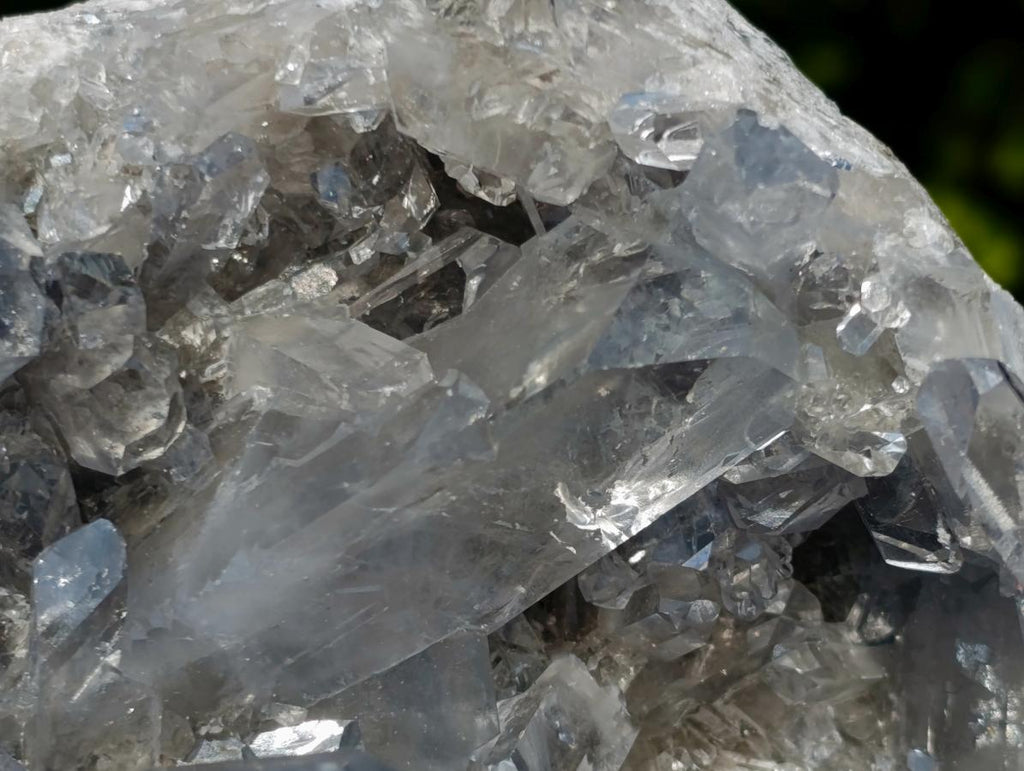 Natural Large Blue Celestite Geode Specimen x 1 From Sakoany, Madagascar