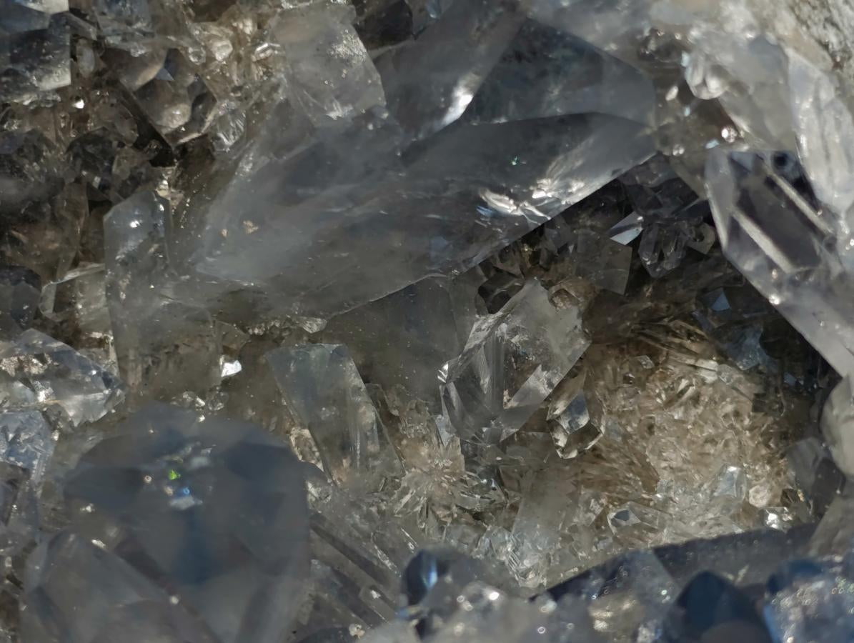 Natural Large Blue Celestite Geode Specimen x 1 From Sakoany, Madagascar