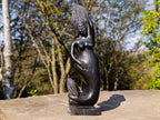 Hand Made Large Wonderstone Mermaid Carving x 1 From Zimbabwe