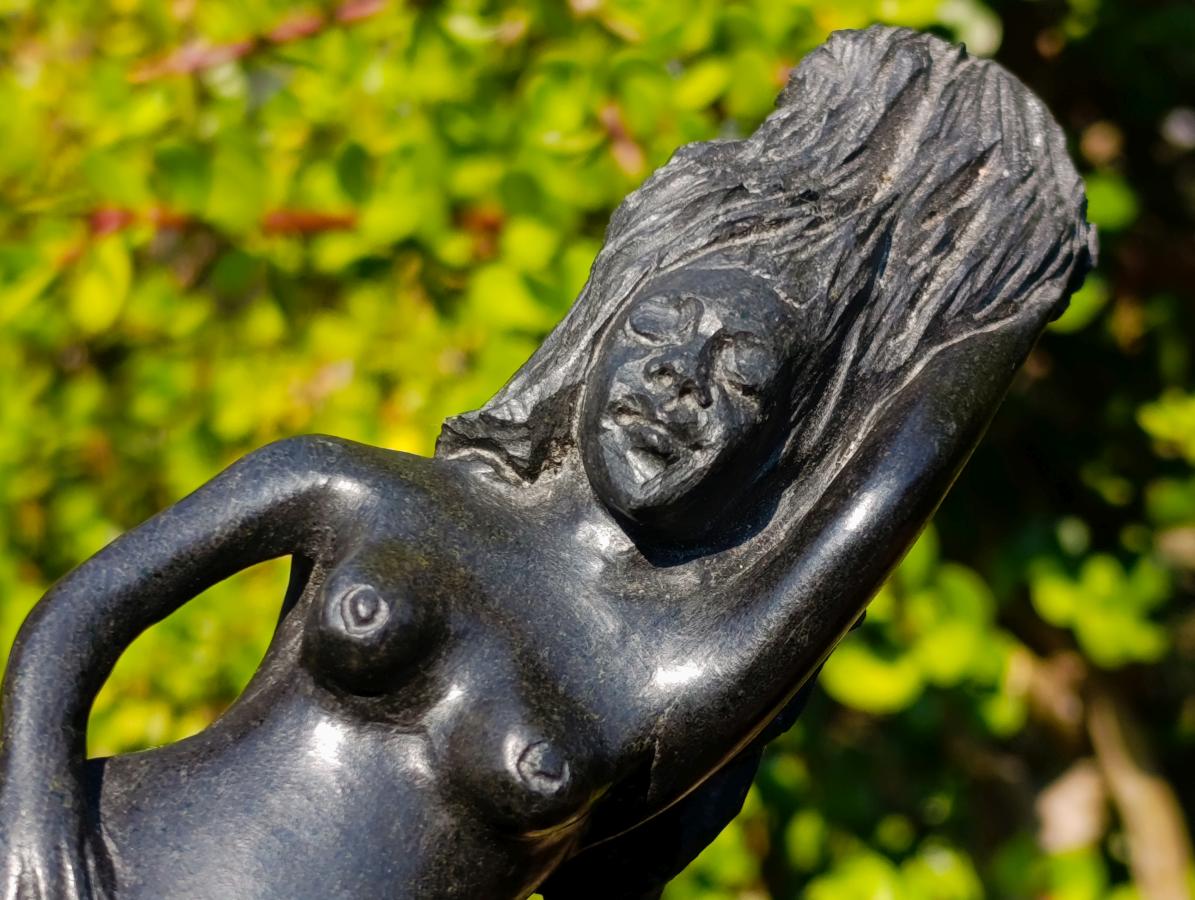 Hand Made Large Wonderstone Mermaid Carving x 1 From Zimbabwe