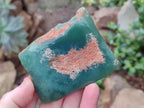 Polished One Side Mtorolite Chrysoprase Slices x 12 From Mutorashanga, Zimbabwe
