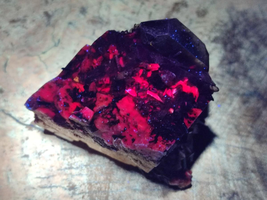 Natural Aegirine Specimens with Associated Minerals x 3 From Zomba, Malawi