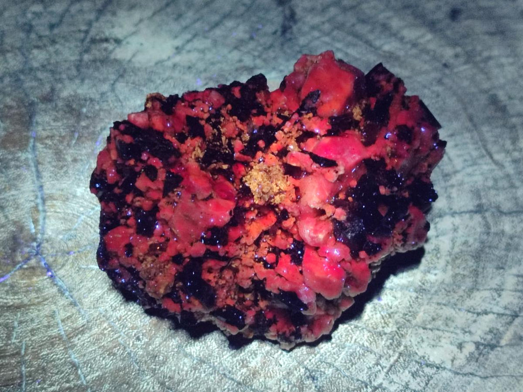 Natural Aegirine Specimens with Associated Minerals x 3 From Zomba, Malawi