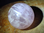 Polished Gemmy Rose Quartz Spheres x 3 From Madagascar
