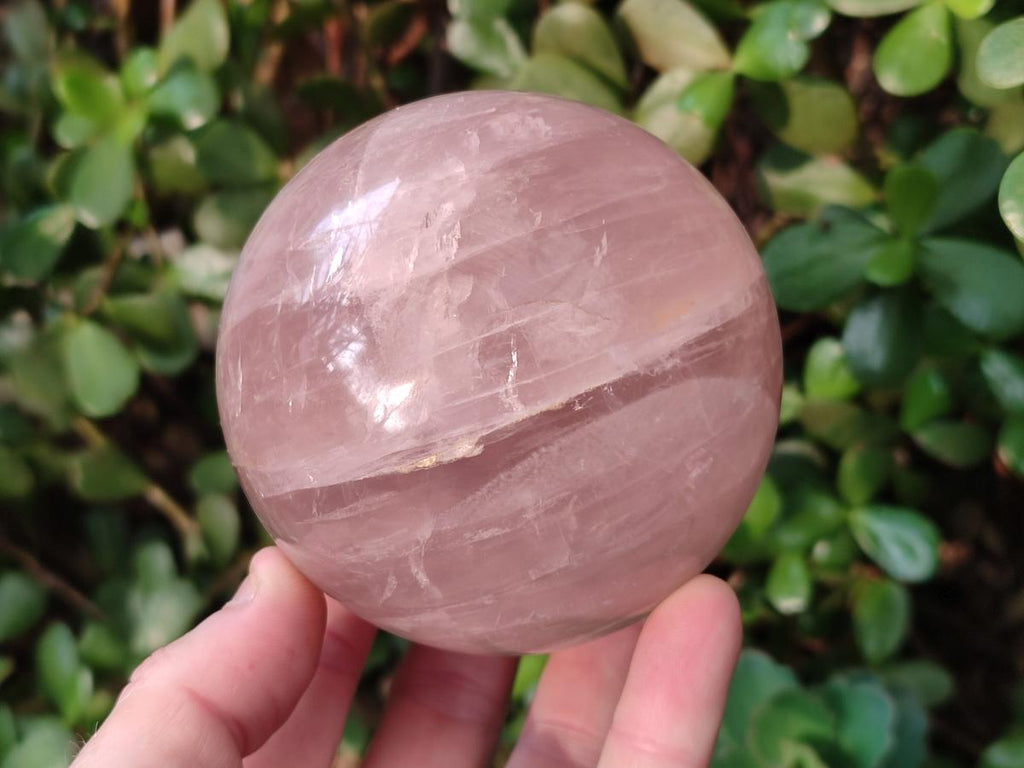 Polished Gemmy Rose Quartz Spheres x 3 From Madagascar