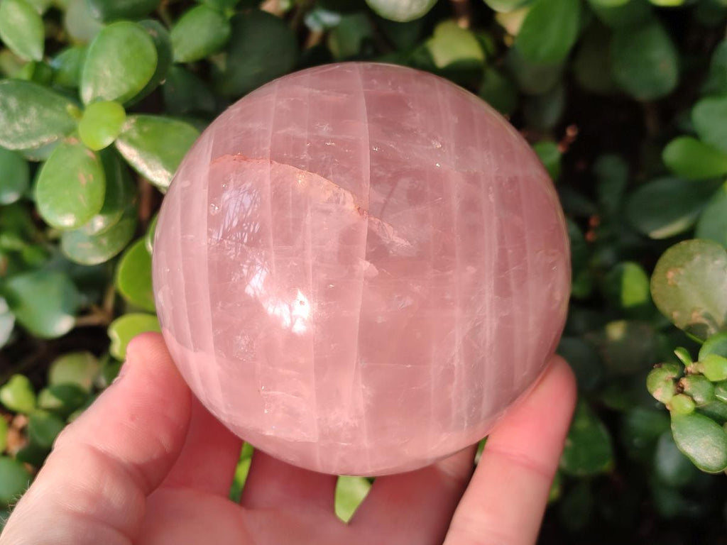 Polished Gemmy Rose Quartz Spheres x 3 From Madagascar