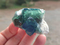 Natural Green Cubic Fluorite Specimens x 12 From Mandrosonoro, Madagascar
