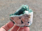 Natural Green Cubic Fluorite Specimens x 12 From Mandrosonoro, Madagascar