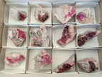 Natural Spherocobaltite Specimens x 12 From Mashamba West Mine, Congo