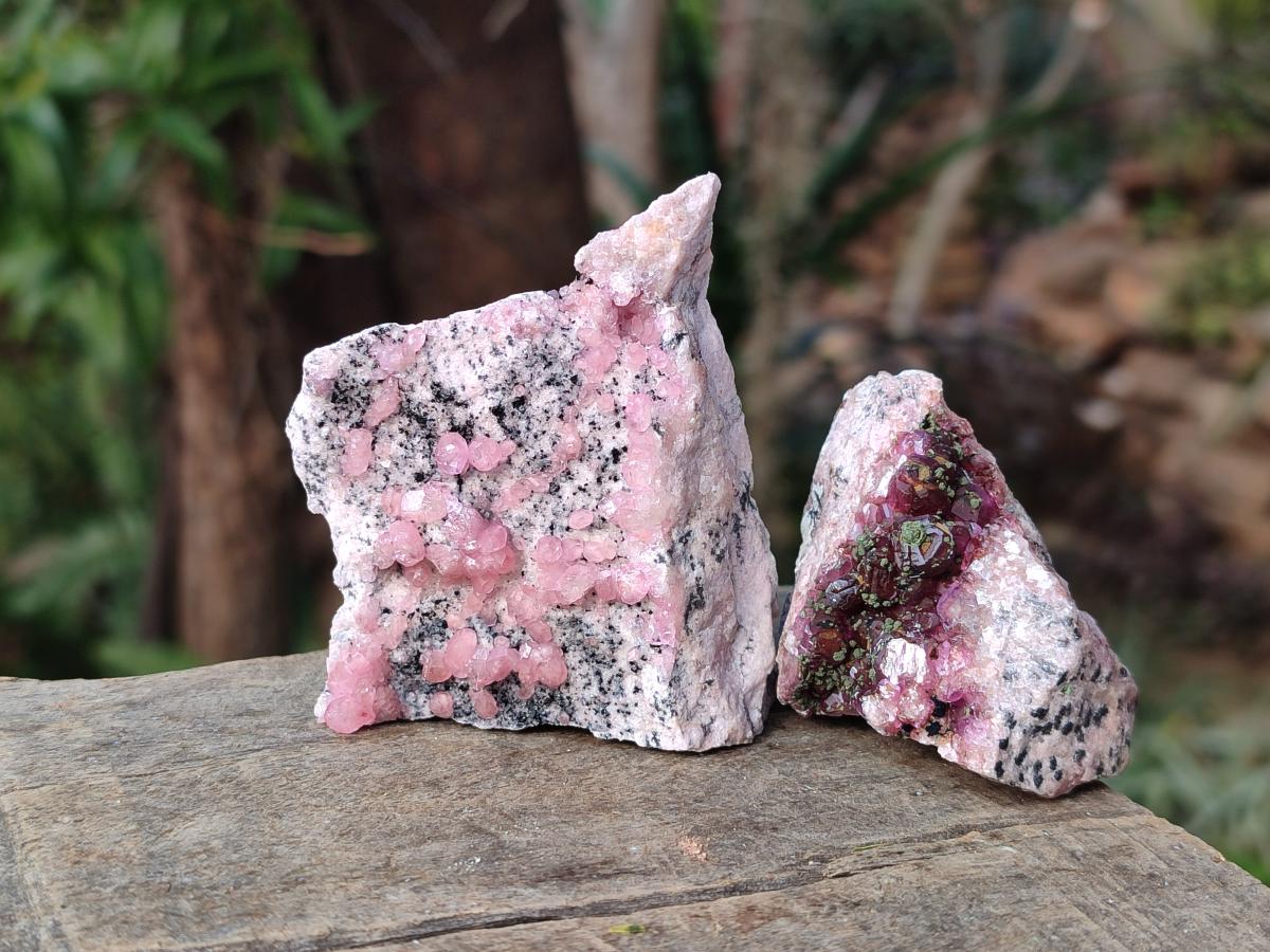 Natural Spherocobaltite Specimens x 12 From Mashamba West Mine, Congo