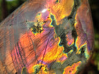 Polished Sunset Labradorite Standing Display Pieces x 3 From Madagascar
