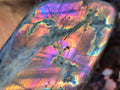 Polished Sunset Labradorite Standing Display Pieces x 3 From Madagascar