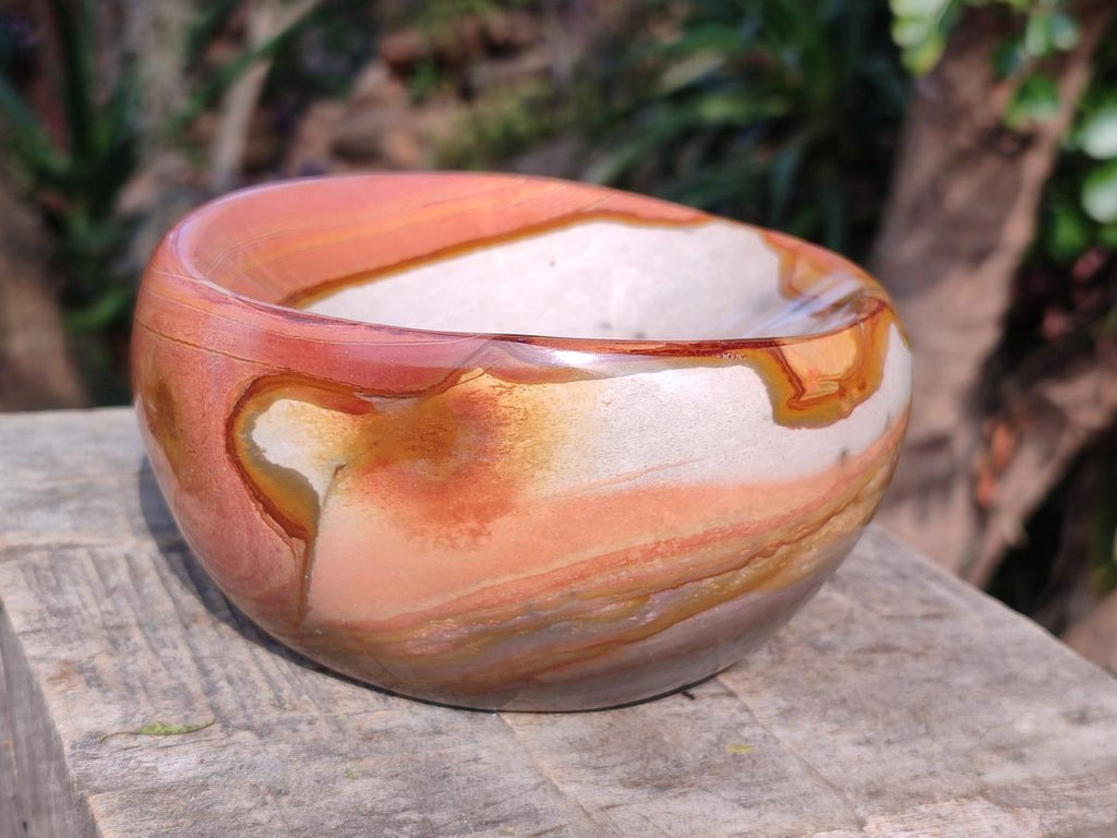 Polished Large Polychrome Jasper Bowl x 1 From NW Coast, Madagascar
