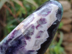 Polished Watermelon Fluorite Standing Display Pieces x 3 From Uis, Namibia