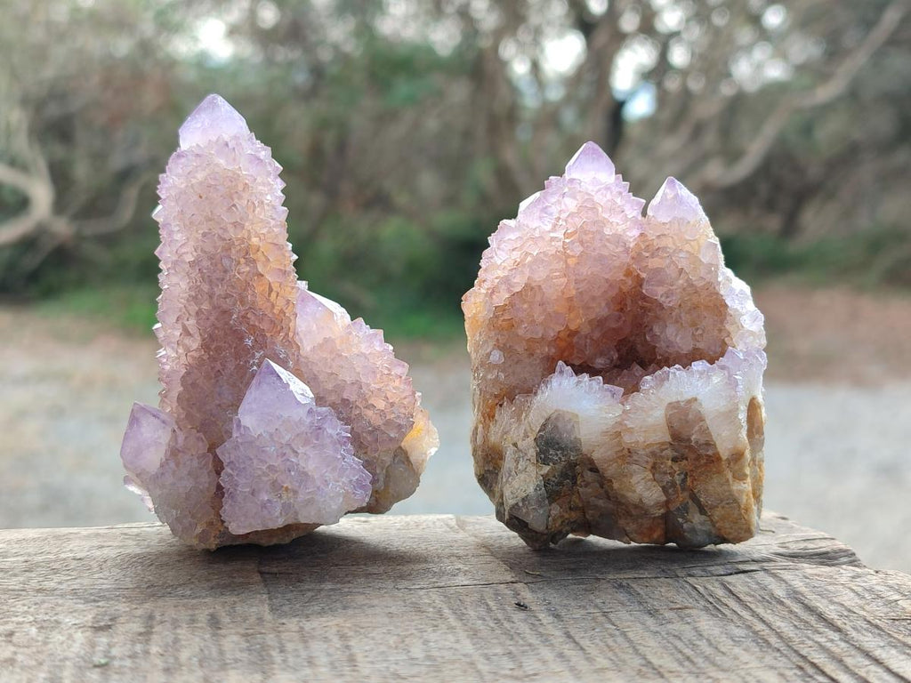 Natural Spirit Amethyst Clusters x 6 From Boekenhouthoek, South Africa