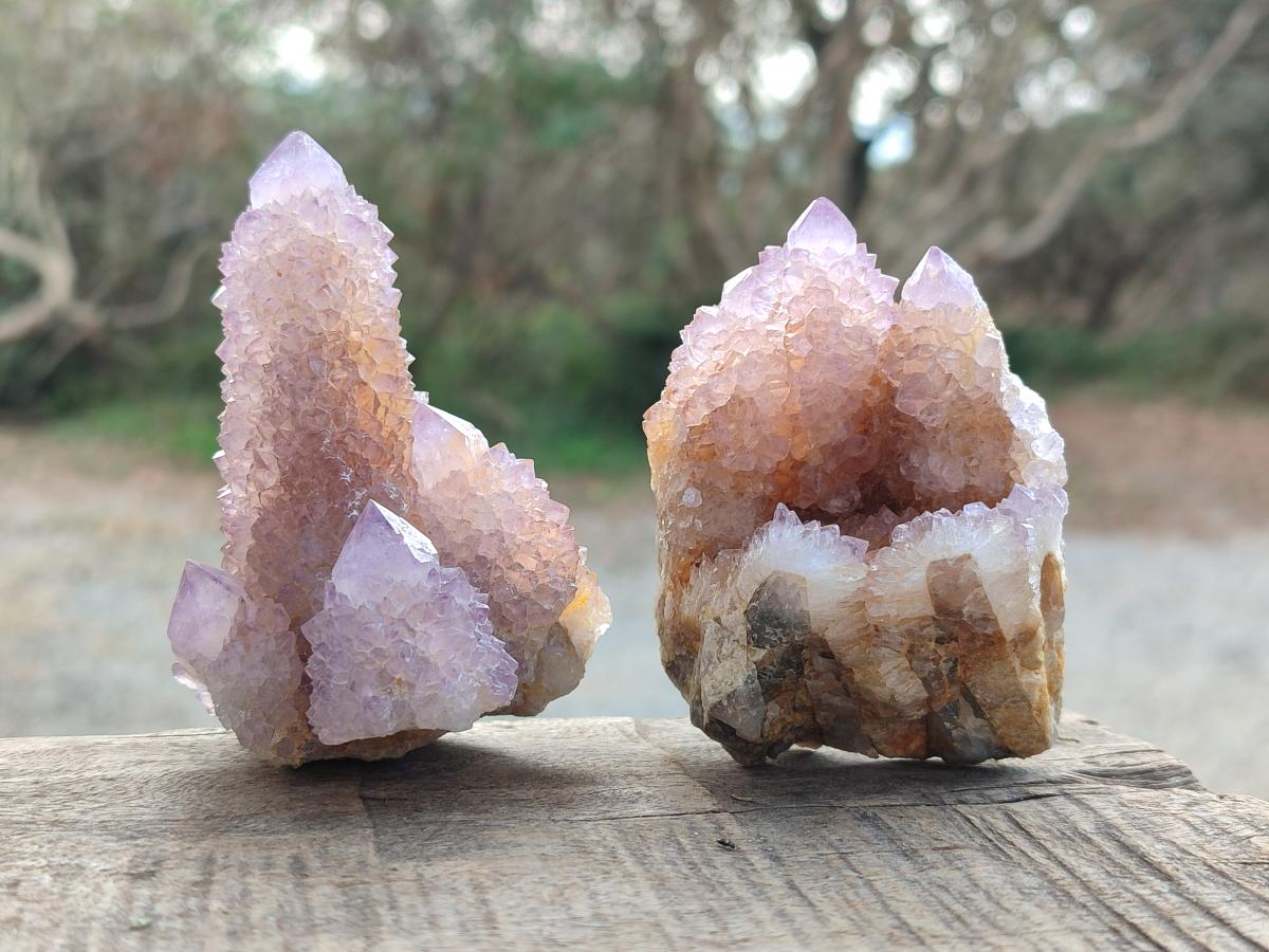Natural Spirit Amethyst Clusters x 6 From Boekenhouthoek, South Africa
