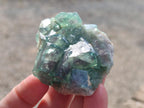 Natural Green Cubic Fluorite Specimens x 15 From Mandrosonoro, Madagascar