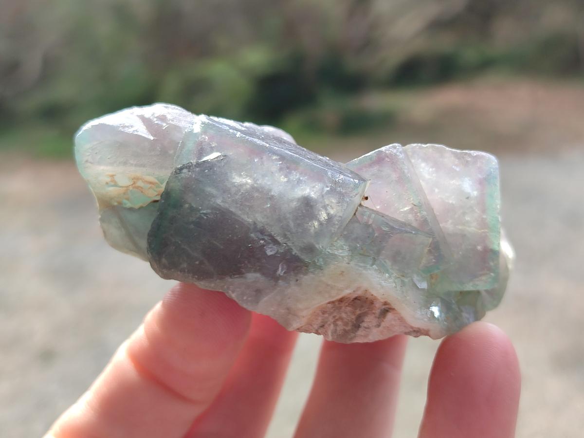 Natural Green Cubic Fluorite Specimens x 15 From Mandrosonoro, Madagascar