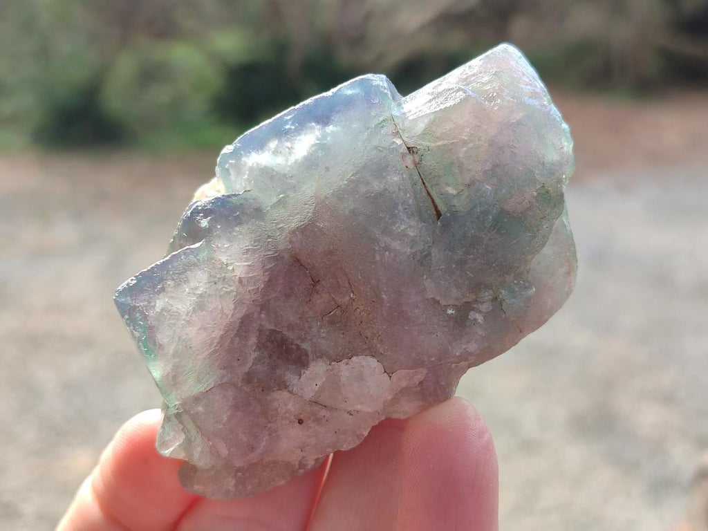 Natural Green Cubic Fluorite Specimens x 15 From Mandrosonoro, Madagascar