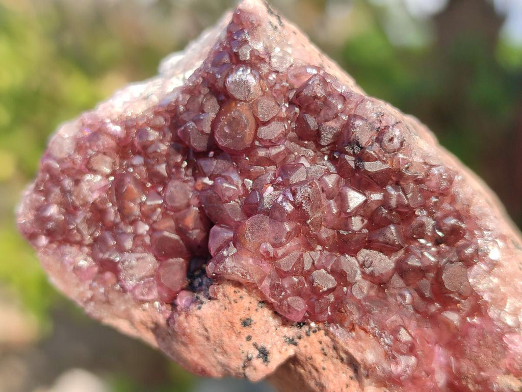 Natural Spherocobaltite Specimens x 6 From Musonoi Mine, Congo