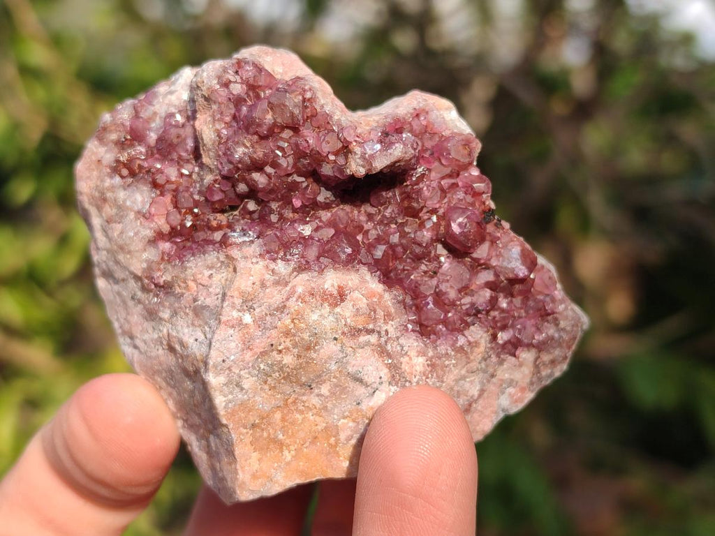 Natural Spherocobaltite Specimens x 6 From Musonoi Mine, Congo
