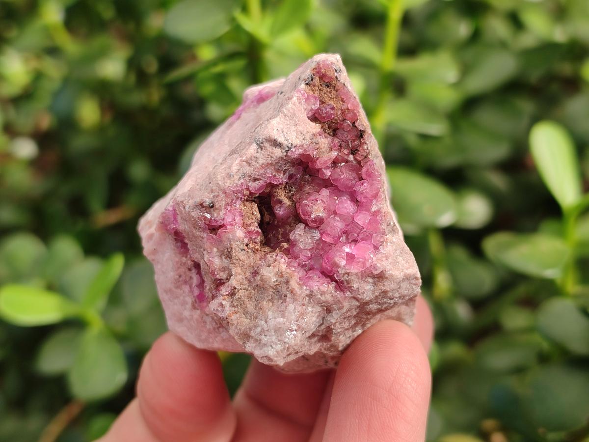 Natural Spherocobaltite Specimens x 6 From Musonoi Mine, Congo