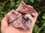 Natural Spherocobaltite Specimens x 6 From Musonoi Mine, Congo
