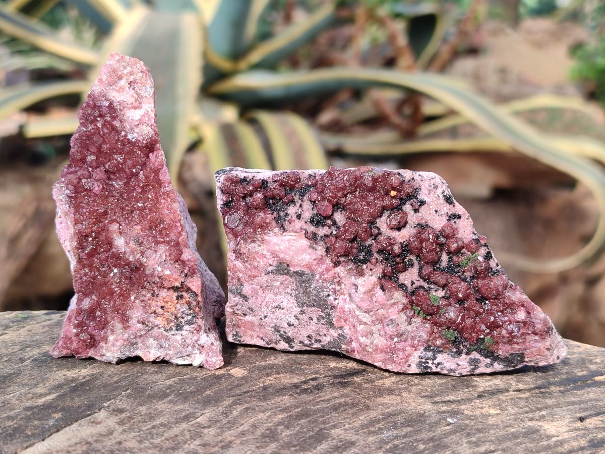 Natural Spherocobaltite Specimens x 6 From Musonoi Mine, Congo