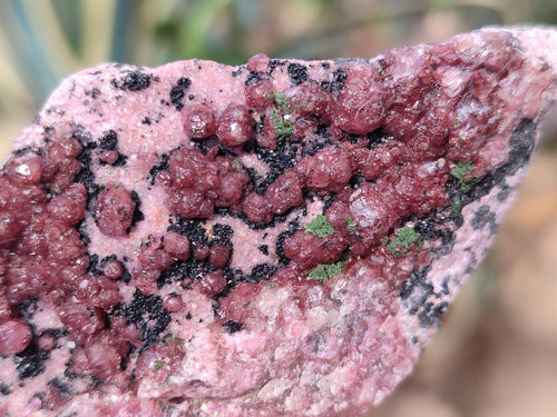 Natural Spherocobaltite Specimens x 6 From Musonoi Mine, Congo