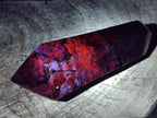 Polished Sodalite Double Terminated Crystals with Silver Hematite x 4 From Kunene River, Namibia